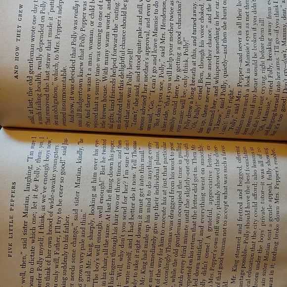 1954 The Five Little Peppers and How They Grew, by Margaret Sidney - Picture 8 of 8